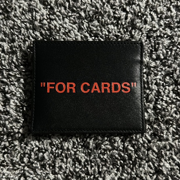 Off white card wallet - Picture 2 of 2